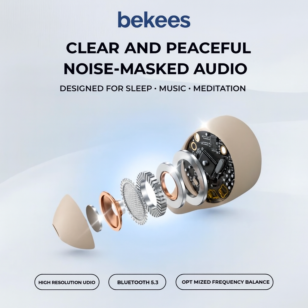 Bekees SleepBuds - Turn Off the World. Turn On Your Dreams.